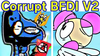 Friday Night Funkin Battle for Corrupted Island 20 Learn With Pibby x FNF Mod VS BFDI Glitch [upl. by Theressa]