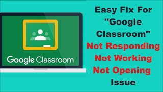 Google Classroom Not Working  Not Opening  Isnt Responding in windows 111087  tech drive [upl. by Oliva]