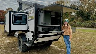 The MOST Capable 6x12 Camper Trailer I’ve Ever Seen EPIK Scout Lightweight Fits in Garage [upl. by Eidac203]