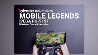 HOW TO PLAY MOBILE LEGENDS USING GAME CONTROLLER  IPEGA 9157 [upl. by Sone]