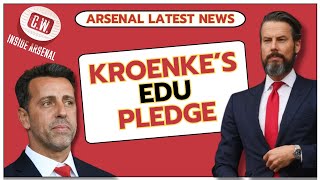 Arsenal latest news Kroenkes vow  Edus goodbye message  Arteta rift rumours  Open training [upl. by Elmore]