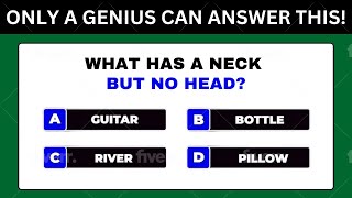 Only A Genius Can Answer These Tricky Riddles  28 Riddles To Solve [upl. by Omlesna267]