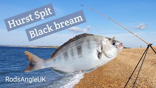 HURST SPIT BLACK BREAM [upl. by Etteluap]