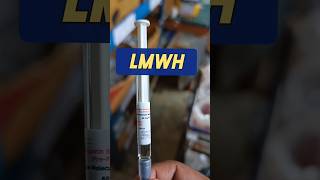 Enoxaparin injection uses in hindi 💉  ufh vs lmwh shorts mbbs pharma medicine [upl. by Elnore]