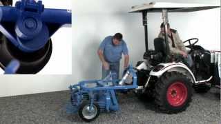 PTO Powered Potato Digger  How To Harvest Potatoes [upl. by Asta]