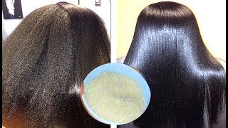 Just 1 Use Can Straighten Hair Permanently Results Same Like Keratin Or Rebonding100 WORKING [upl. by Gregoor]