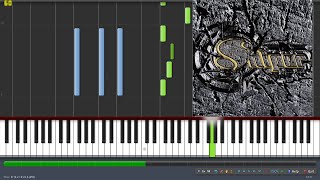 Gravé dans la Roche  Sniper Synthesia  Piano Tuto [upl. by Acino]