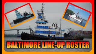 Starting Line Up at the Baltimore Bridge Collapse Site [upl. by Ireland]