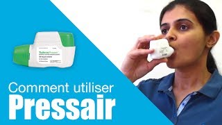 Comment utiliser Pressair in French [upl. by Whitnell]