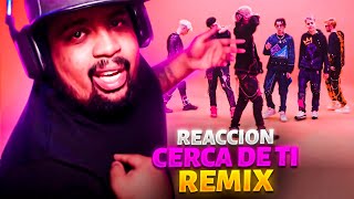 CERCA DE TI REMIX LETRA [upl. by Laris]