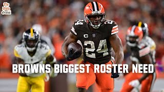 CLEVELAND BROWNS BIGGEST ROSTER NEEDS  The Daily Grossi [upl. by Ennayt83]