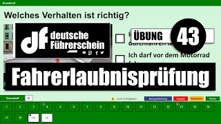 Theorieprüfung Führerschein Deutschland 30 Fragen Klasse B [upl. by Mosenthal223]