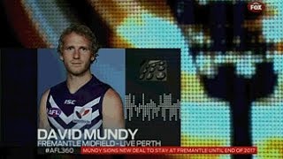 Calculated decision  Mundy on AFL 360 [upl. by Damour779]