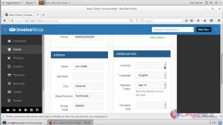 How to create Client on Invoice Ninja [upl. by Vic]
