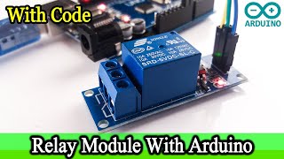 How to use 5v relay module  Arduino UNO with 5v relay module Code and circuit diagram [upl. by Ariew501]