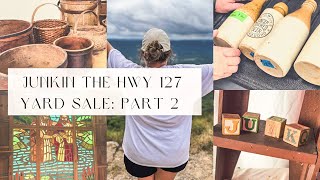 Junkin the HWY 127 Yard Sale Part 2 [upl. by Dnomasor]