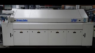 2005 Vitronics XPM2 820 Reflow Oven [upl. by Tuchman]