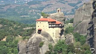 Kalampaka Greece  Meteora monasteries [upl. by Menon182]