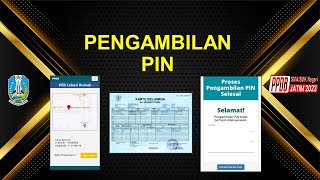 Tata Cara Pengambilan PIN PPDB Jatim 2023 [upl. by Enotna]