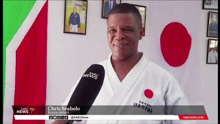 North West karate sensei Chris Seabelo poised to receive 7th black belt [upl. by Ahsurej]