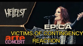 EPICA VICTIMS OF CONTINGENCY HELLFEST REACTION [upl. by Terle312]