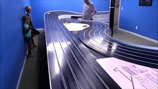 A professional slot car track build part 3 [upl. by Nierman189]