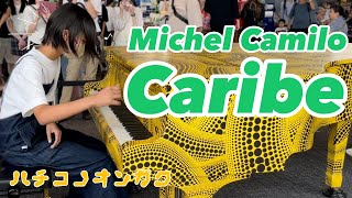 都庁ピアノ Caribe  Michel Camilo Tokyo metropolitan government Piano Cover Age14 [upl. by Brownley432]