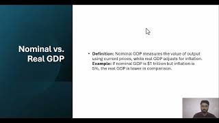 Nominal vs real GDP  GDP  Nominal  Real  shorts [upl. by Greenwood]