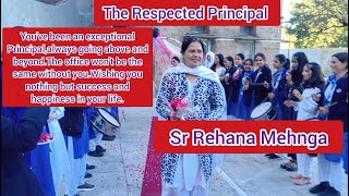 Farewell Assembly to the Respected Principal Sr Rehana Mehnga [upl. by Marena]