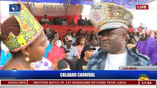 Calabar Carnival Attracts Visitors To State Pt8 Live Events [upl. by Kelsey108]