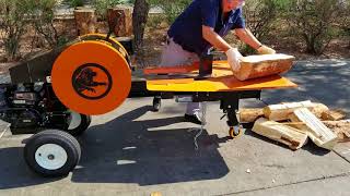 PowerKing PK0342 2018 42Ton Kinetic Log Splitter with ABS  DEMO [upl. by Josias240]