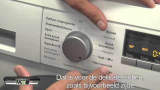 Siemens WM14Q442 Siemens iQ500 wasmachine A 1400 toeren en 8 kilo vulinhoud [upl. by Trina]