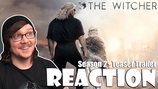 THE WITCHER  Season 2 Teaser Trailer Reaction [upl. by Gasperoni752]