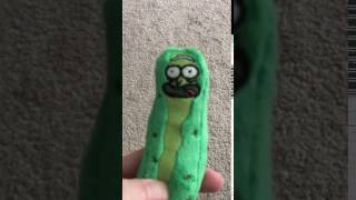 Rick and Morty  Pickle Rick plushie with soundboard [upl. by Robma843]