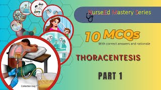 Thoracentesis  Part 1  FON Procedures  6  NurseEd Mastery Series [upl. by Ahsercal978]