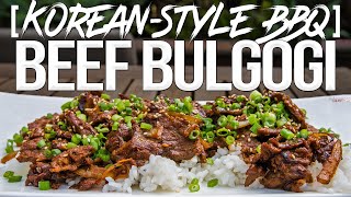 Korean Style BBQ Beef Bulgogi Recipe  SAM THE COOKING GUY 4K [upl. by Llet329]