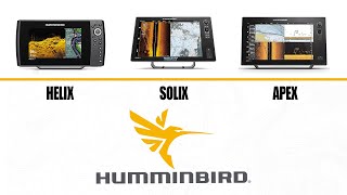 Humminbird Comparison  Helix Solix and Apex [upl. by Ettenwahs]