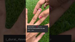 How to find perfect ring size shortsviral utubeshorts [upl. by Mayor]