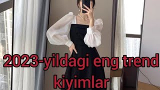 2023yilgi eng trend kiyimlar [upl. by Asilegna]