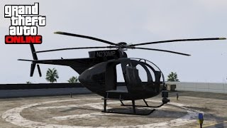 GTA 5 Online  How to Find a Weaponless Buzzard Attack Chopper [upl. by Atiekram]