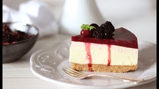 Berry Cheesecake Recipe  No Bake Cheesecake Recipe [upl. by Lina]