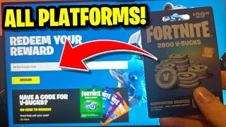 How to REDEEM VBUCKS CODE in Fortnite on XBOX [upl. by Nicki89]