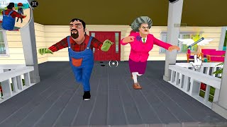 MIss T amp Stranger enter Nick amp Tani house  New Funny Story Update and Levels [upl. by Eninnaj]