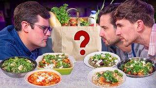 Chef vs Normals GROCERY SHOP CHALLENGE Ep5  Sorted Food [upl. by Emylee]