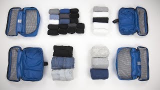 6 AMAZINGLY Compact Ways to Fold Clothes for Packing PART TWO [upl. by Towill244]