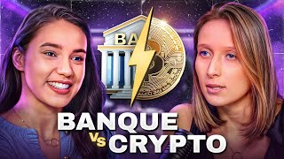 Mythes et préjugés  Les BANQUES DÉTESTENTelles VRAIMENT la CRYPTO  🔥 Avec Claire Balva [upl. by Ploch680]