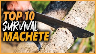 Top 10 Best Survival Machete In The World 2023 [upl. by Meletius]