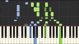 Erster Verlust  Robert Schumann Piano Tutorial Synthesia [upl. by Cirone]