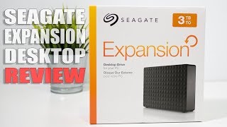 Seagate Expansion Desktop External Hard Drive 3TB Review [upl. by Zealand]