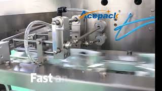 Acepack horizontal Packing machinesSachet machinesFilling machines [upl. by Aiuqram]